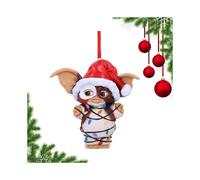 Gremlins Gizmo Fairy Light Santa Hat Hanging Christmas Ornament