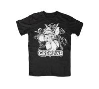 Gremlins Gizmo Men T Shirt ogwai, Don't Feed, Cult Retro Movie, Fun Black