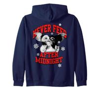 Gremlins Gizmo Never Feed After Midnight Zip Hoodie