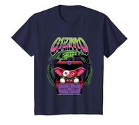 Gremlins Halloween Design Gizmo Box Art T-Shirt, Youth, Navy Blue, Small