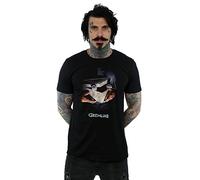 Gremlins Men's Gizmo Distressed Poster T-Shirt X-Large Black