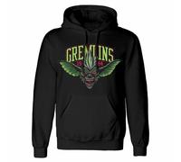 Gremlins Men's Stripe Pullover Hoodie in Black | Size: Medium Gremlins Black M