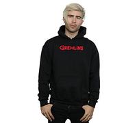Gremlins Men's Text Logo Hoodie Black XXX-Large