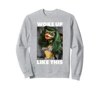 Gremlins Morning Monster Sweatshirt, Adult Unisex, Heather Grey, XX-Large