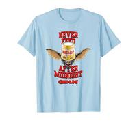 Gremlins Never Feed Halloween T-Shirt, Men, Baby Blue, Small