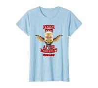 Gremlins Never Feed Halloween T-Shirt, Women, Baby Blue, XX-Large