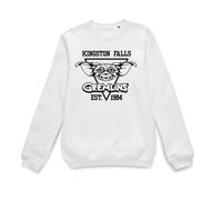 Gremlins Official Kingston Falls '84 Sweatshirt - White | Size: Small Gremlins White S