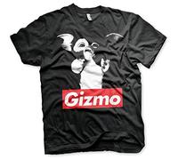 Gremlins Officially Licensed Gizmo Mens T-Shirt (Black), Large