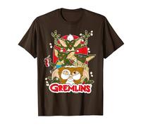 Gremlins Popcorn T-Shirt, Men, Brown, Large