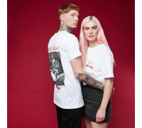 Gremlins Stripe Character Unisex T-Shirt - White | Size: Medium Gremlins White M