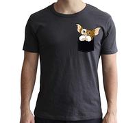 GREMLINS - T-Shirt - Pocket Gizmo - Dark Grey - (L)