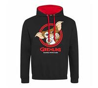 Gremlins Three Rules Adults Black Hoodie - Medium