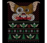 Gremlins Ugly Knit Men's Christmas T-Shirt - Black - XXL
