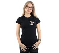 Gremlins Women's Gizmo Chest Cotton T-Shirt in Black | Size: Medium Gremlins Black M