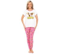 Gremlins Womens Ladies Gizmo Long Pyjama Set (20-22) Pink