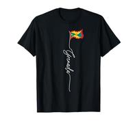 Grenada flag, Caribbean island, Grenadian Patriotic Flag T-Shirt