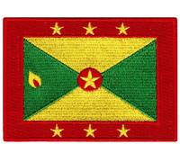 Grenada Flag Embroidered Patch Grenadian Iron-On National Emblem