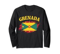 Grenada Flag, Grenadian Culture, Grenada Long Sleeve T-Shirt