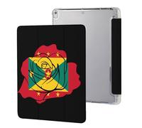 Grenada Flag Grenadian Rose Case Compatible for IPAD Pro (10.5in) /IPAD Air3(10.5in) Tablet Cases Protective Stand Cover