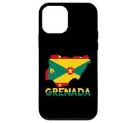 Grenada Flag Map Grenadian Pride Patriotic Grenadian Roots Case for iPhone 12 mini