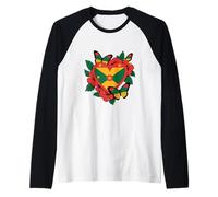Grenada Flag Proud Grenadian Raglan Baseball Tee