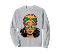 Grenada Flag Proud Grenadian Woman Sweatshirt