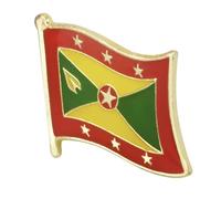 Grenada Grenadian Flag Metal Pin Badge Brooch