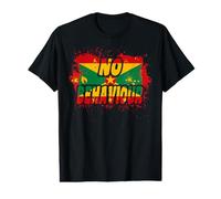 Grenada No Behaviour Grenadian Flag Soca Carnival Value Graphic T-Shirt