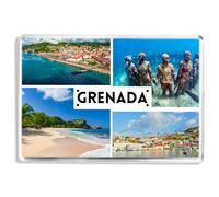 Grenada - Souvenir Fridge Magnet - Novelty Keepsake Gift