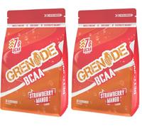 Grenade BCAA Intra Workout Powder Zero Sugar Drink Packed with Amino Acids Including B-Vitamins, Magnesium & Glutamine (30 Servings) - Strawberry Mango, 390 g (Pack of 2)