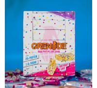 Grenade Birthday Cake High-Protein Bar - 20g+ Protein, 1.6g Sugar, Triple-Layer, Informed Sport, 12 x 60 g