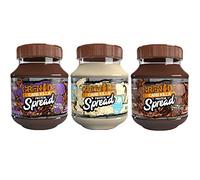 Grenade Carb Killa Protein Spread, Chocolate Mix of 3 Flavours, 3 x 360g Jars