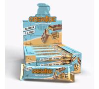 Grenade Chocolate Chip Cookie Dough High Protein, Low Sugar Bars, 12 x 60 g - 21 g Protein per Snack Bar with Caramel & Milk Chocolate Coating