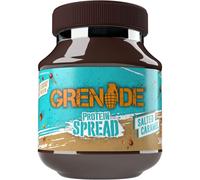 Grenade Chocolate Chip Salted Caramel Protein Spread - 360g Jar, 20% Protein, Low Sugar (1.7g/serv), Suitable for Vegetarians