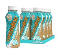 Grenade Chocolate Salted Caramel High Protein Shake, 8 x 330 ml | Over 25 g Protein Per Bottle, Smooth & Creamy, Ready to Drink, Perfect for On-The-Go, Vegetarian