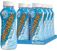 Grenade Cookies & Cream Flavour Protein Shake 330ml 8 Bottle