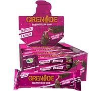 GRENADE DARK CHOCOLATE RASPBERRY high protein bar low sugar 12 x 60g