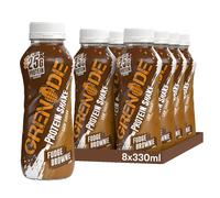 Grenade Carb Killa High Protein Shake Fudge Brownie 24g protein 8 x 330 ml