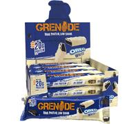 Grenade High Protein Low Sugar Bar OREO White - Triple-Layer 60 g Bar, 12 x 60 g Pack