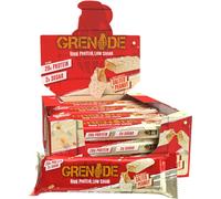 Grenade High Protein, Low Sugar Bar - White Chocolate Salted Peanut, 12 x 60 g
