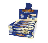 Grenade High Protein Low Sugar Protein Nutrition Bar White Oreo - 12 x 60g