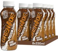 Grenade Carb Killa High Protein Shake Fudge Brownie, 8 x 330 ml