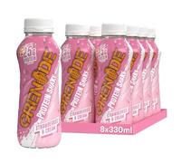 Grenade High Protein Shake, 8 x 330 ml - Strawberries and Cream