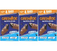 Grenade OREO Milk Chocolate Protein Bars High Protein Snack 12x60g BBE31/10/2025