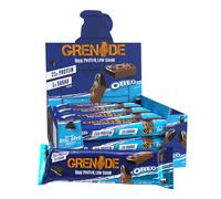 Grenade Protein Bar Oreo 24 Pack (60g) - High Protein, Low Sugar, 21g Protein per Bar, 1g Sugar