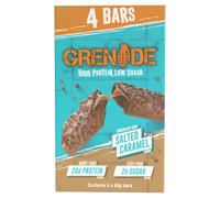 Grenade Protein Nutrition Bars Chocolate Chip Salted Caramel Flavour - 4 x 60g