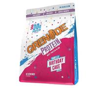 Grenade Whey Blend High Protein Powder, Low Sugar with 30g Protein per Serving, (50 Servings) - Birthday Cake, 2 kg (Pack of 1)
