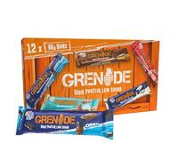 Grenade Selection Box Protein Bars, 12 x 60 g | High Protein, Low Sugar Variety Pack, Over 20 g Protein, Selection of 12 Bars