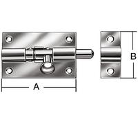 Grendel Bar with Loop 55x35mm