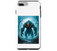 Grendel, Beowulf, dark swamp, mythological monster, primal Case for iPhone 7 Plus/8 Plus